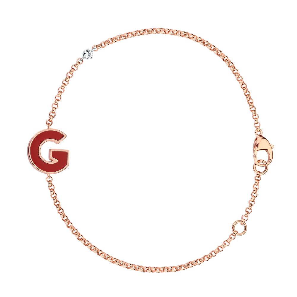 Letter G bracelet