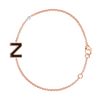 Letter Z bracelet