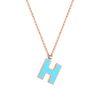 Letter H necklace