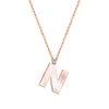 Letter N necklace