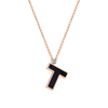 Letter T necklace