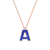 Letter A necklace