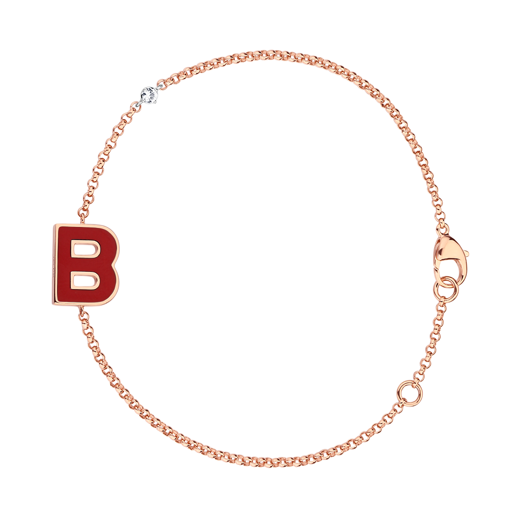 Letter B bracelet