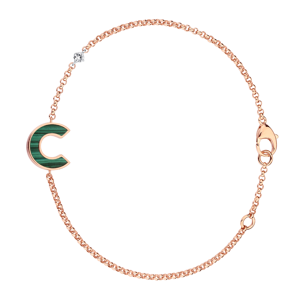 Letter C bracelet