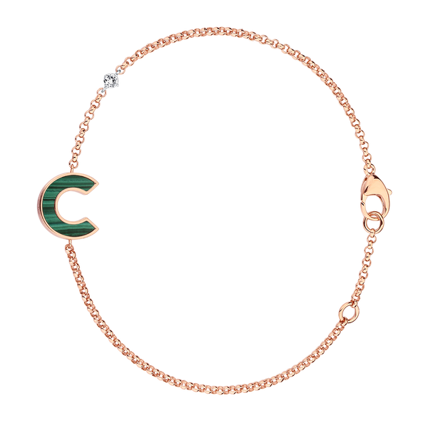 Letter C bracelet