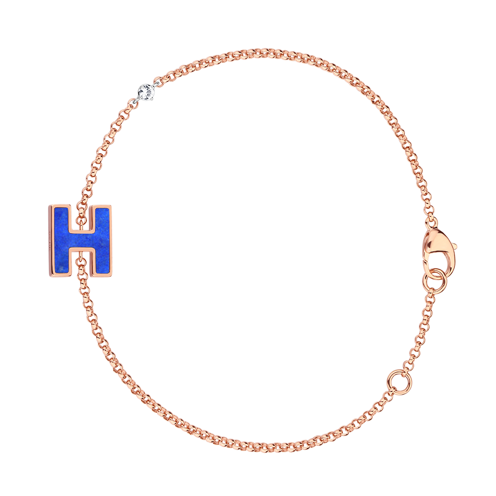Letter H bracelet