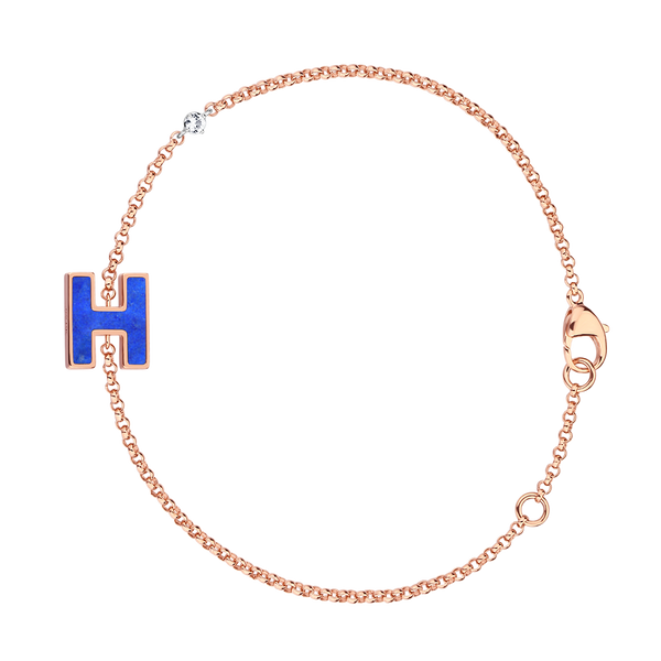 Letter H bracelet