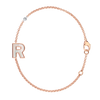 Letter R bracelet