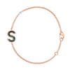 Letter S bracelet