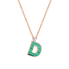Letter D necklace