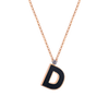Letter D necklace
