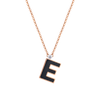 Letter E necklace