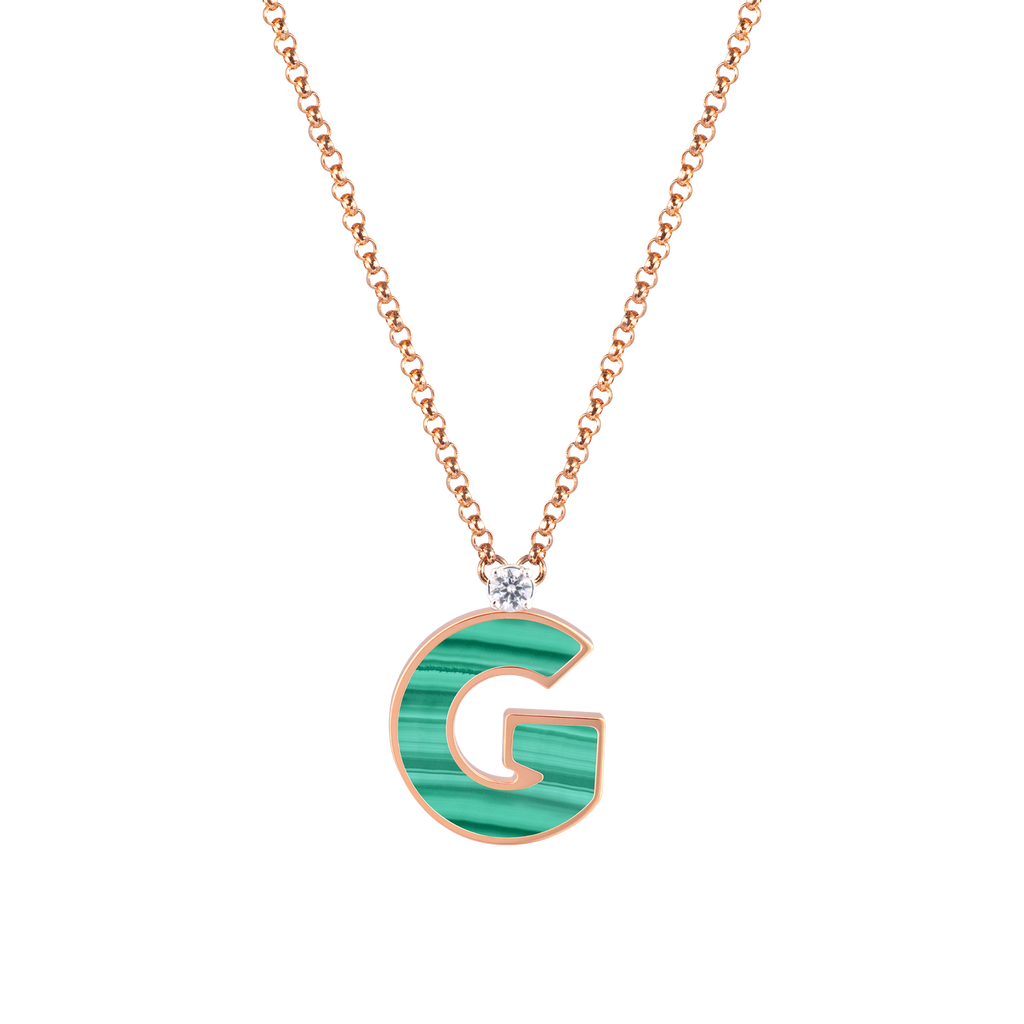 Letter G necklace