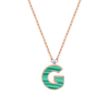 Letter G necklace