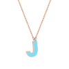Letter J necklace