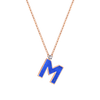Letter M necklace