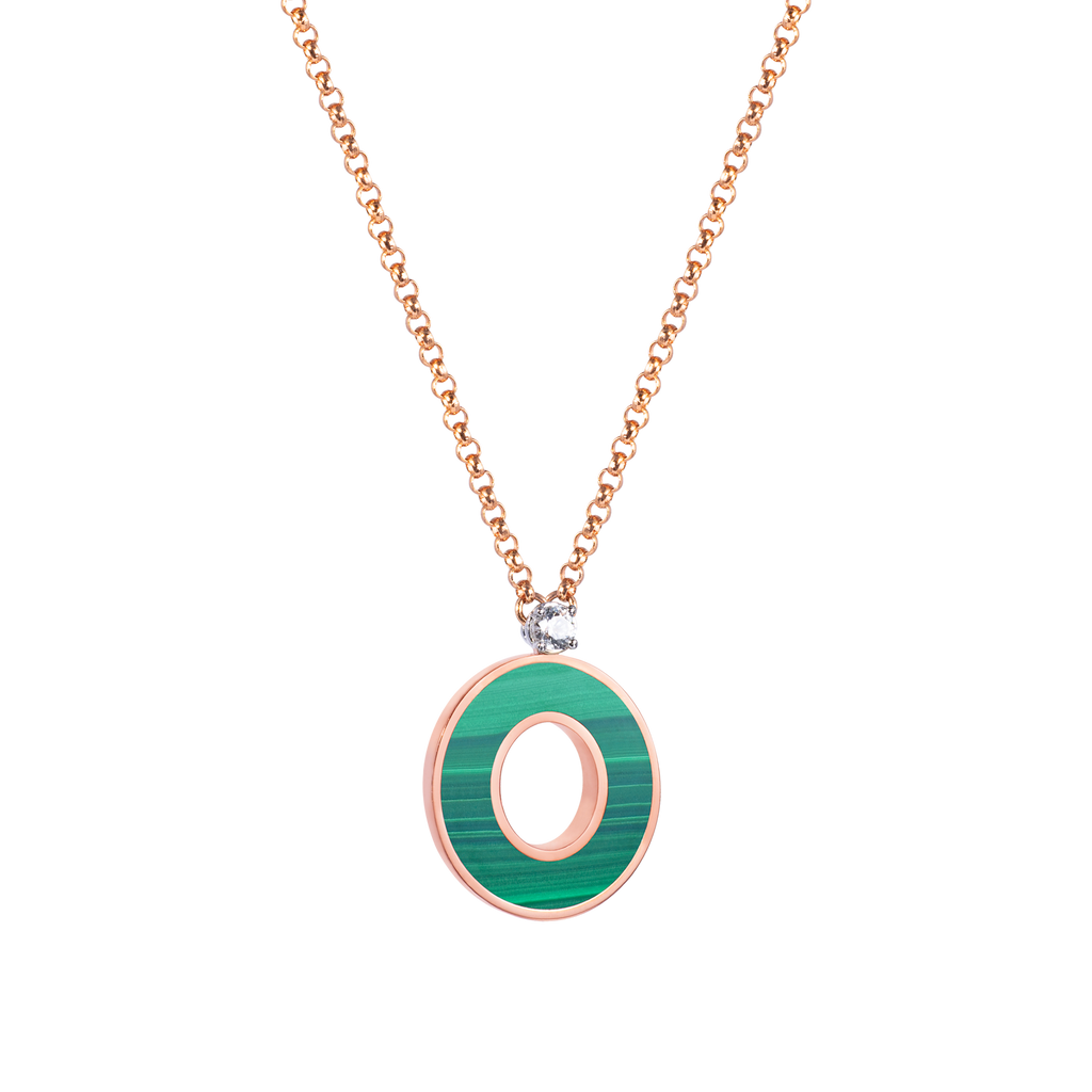 Letter O necklace
