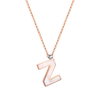 Letter Z necklace